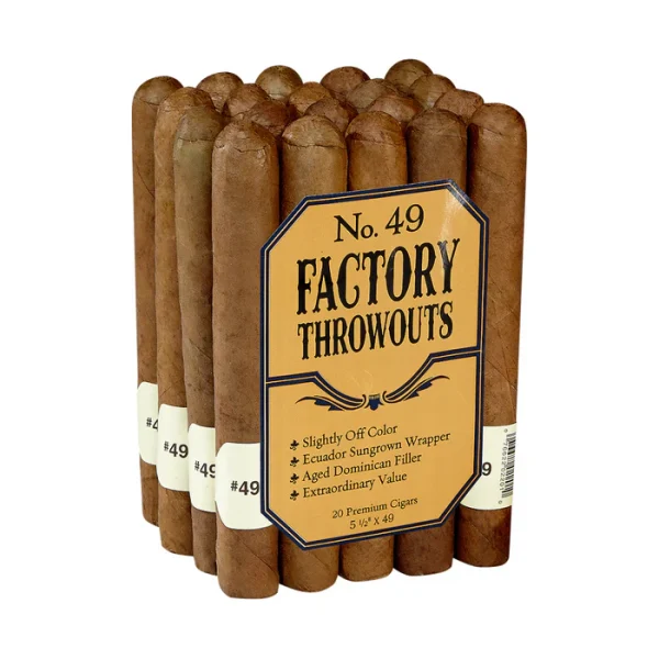 FACTORY THROWOUTS NO.49 NATURAL