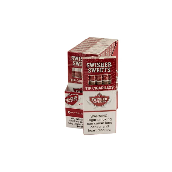 SWISHER SWEET PLASTIC TIP CIGARS