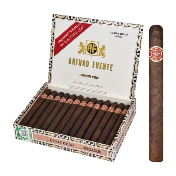 ARTURO FUENTE CURLY HEAD DELUXE MADURO